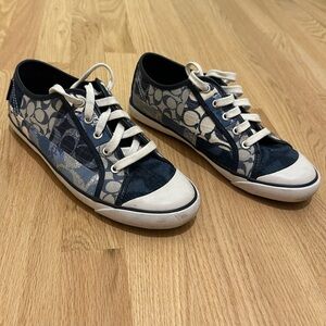 Women’s Coach Barrett Denim Patchwork sz 9
